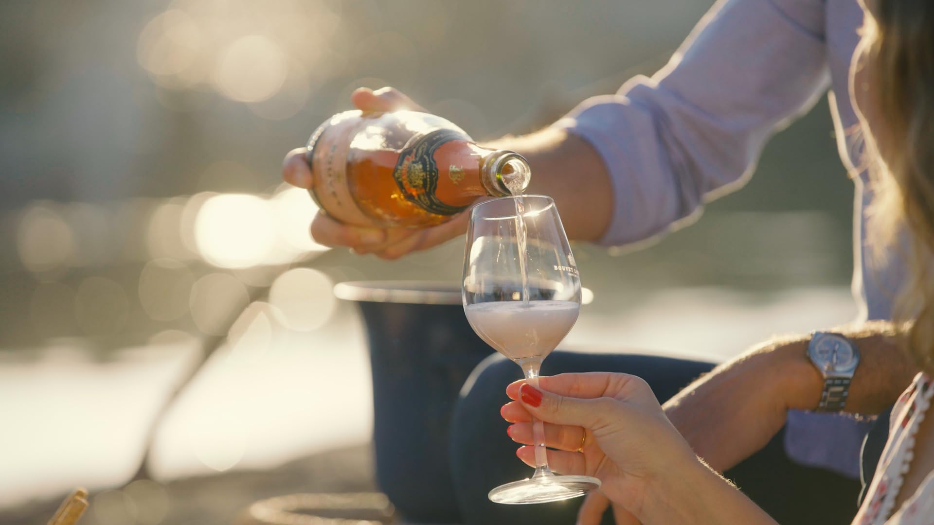 Bouvet Excellence Rosé Crémant de Loire Brut - Klassische Flaschengärung – Cabernet Franc – Cremant Rosé Ideal als Geschenk - 6 x 0.75 L