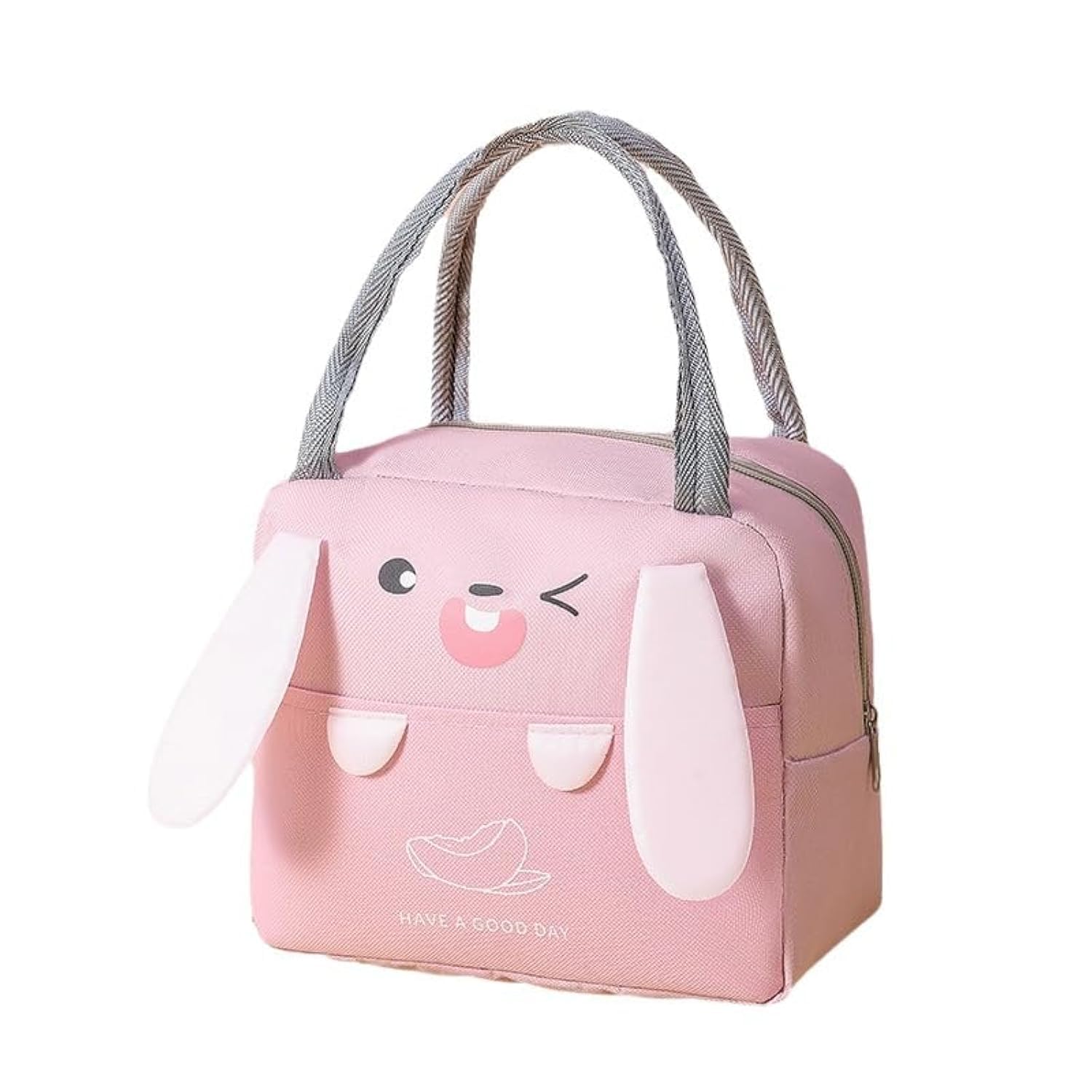 WUWYOUWL Lunch Bag,Cute Carton Insulated Lunch Box,Reusable Lunch Cooler Bags,Waterproof Lunchbag