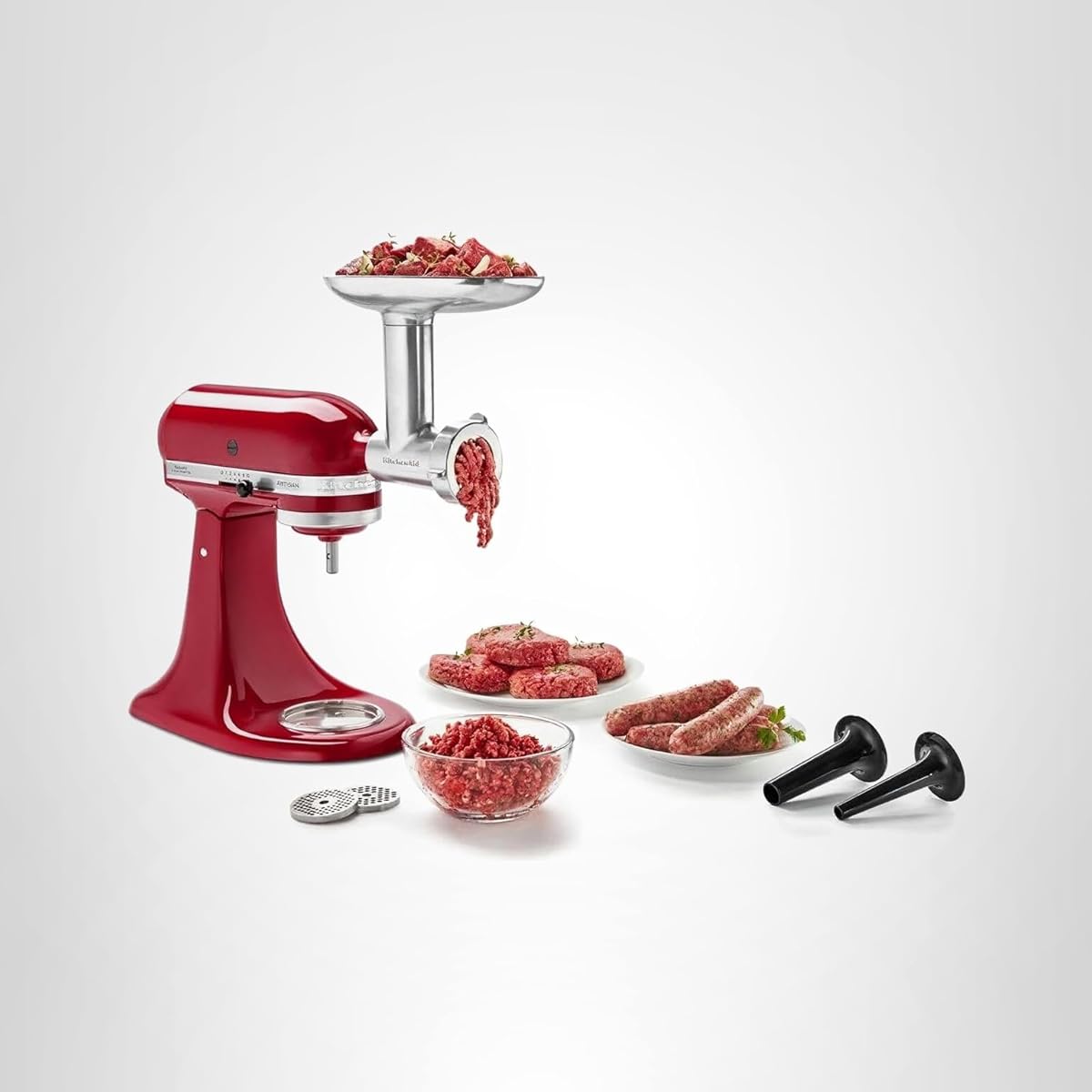 KitchenAid Stand Mixer Attachment, Food Grinder KSMMGA, Metal Food Grinder