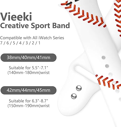 Miniatura 4 de Holidays - Correa de reloj compatible con Apple Watch de 1.49, 1.57, 1.61, 1.65, 1.65 y 1.73 pulgadas, correa de reloj inteligente de silicona