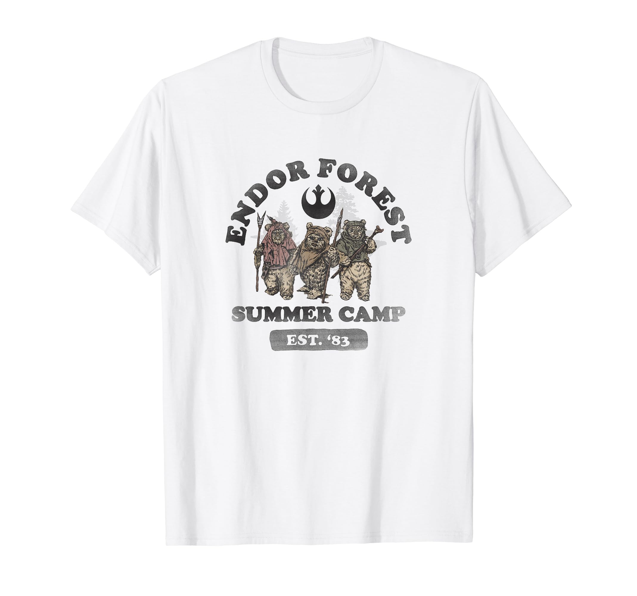 Star Wars Endor Forest Summer Camp Z1 T-Shirt
