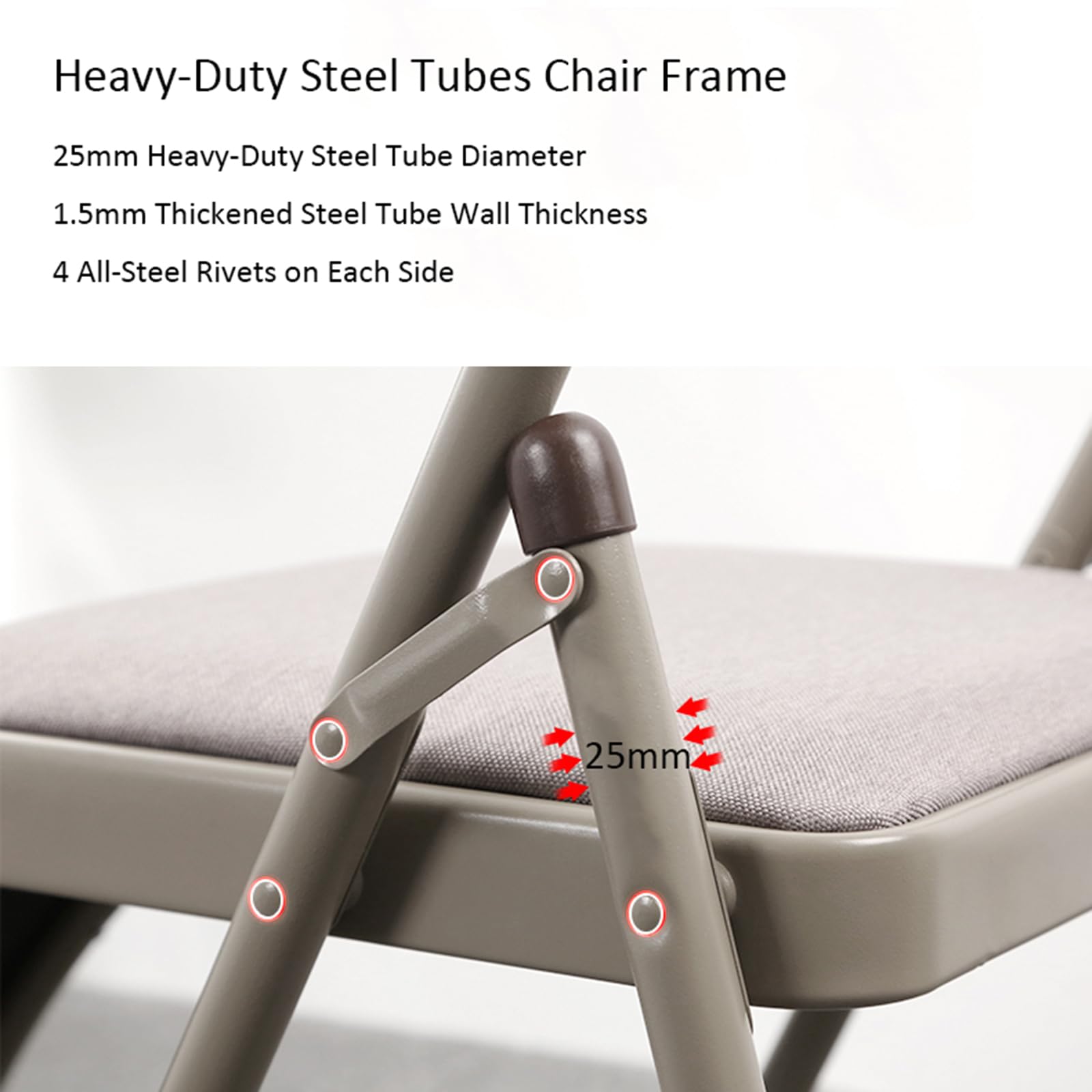 Silla de yoga plegable moderna con soporte lumbar, silla de asistencia portátil para principiantes, diseño que ahorra espacio, cómoda mezcla de algodón y lino gris para práctica de yoga