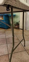 Tavolo Pieghevole Da Giardino Park Alley 180x75 Cm - Acciaio E HDPE - Foto 4
