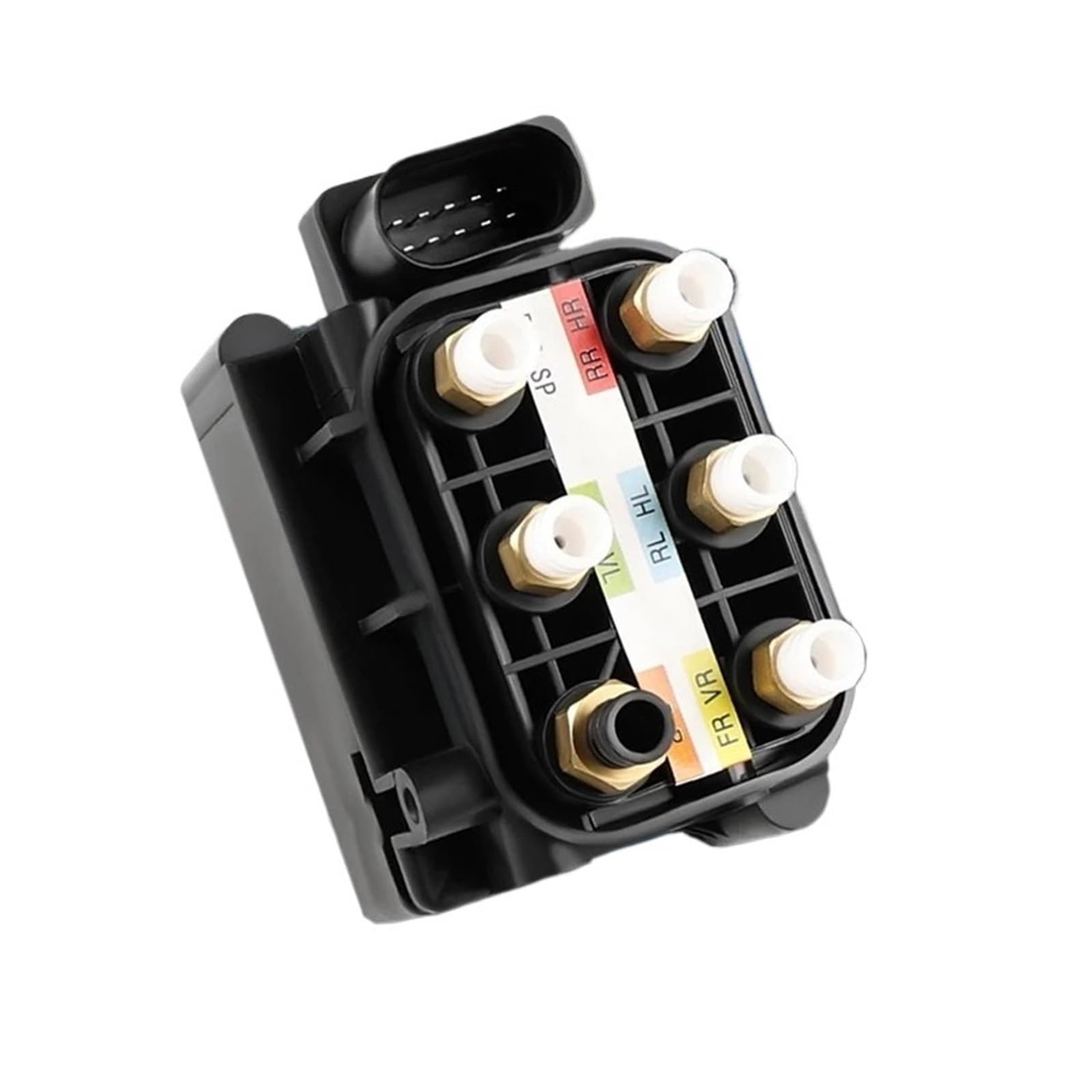 Amortiguador de aire Suspensiones de aire Bloque de válvula solenoide de suministro de bomba de compresor de suspensión neumática para Mercedes W221 W166 W164 W251 W212 W222 C216