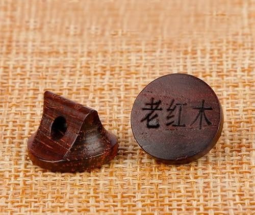 LANDTOM Concert-level Wood Erhu Bridges Old Redwood Erhu Fittings Erhu Instrument Musical Instrument Parts (2pcs)
