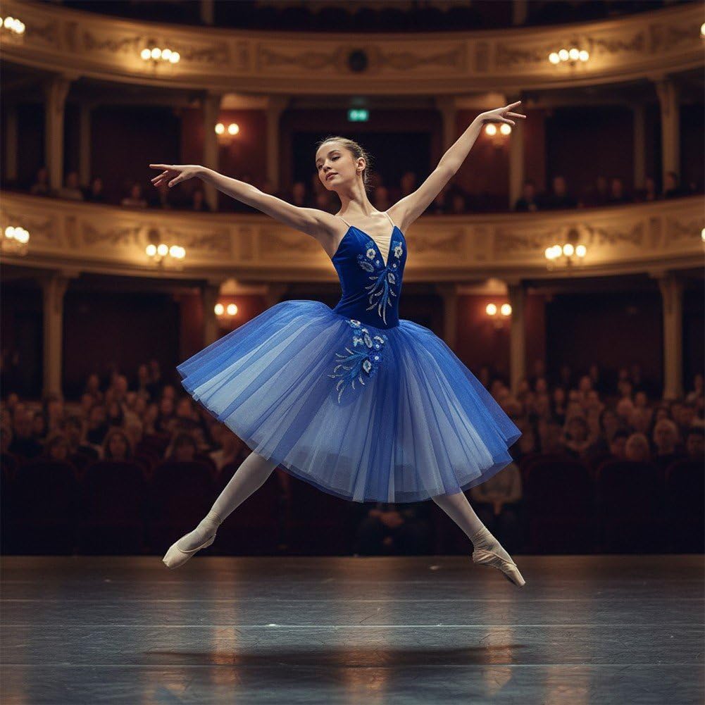 Ballett-Trikot Für Damen, Schwanensee-kostüm, Professionelles Tanzkostüm, Ballettkleid, Tüll-tanzkleid