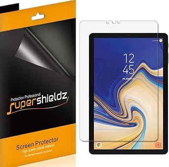 Supershieldz 3 Pack Designed for Samsung Galaxy Tab S4 10.5 inch Screen Protector, Anti Glare and Anti Fingerprint Matte Shield