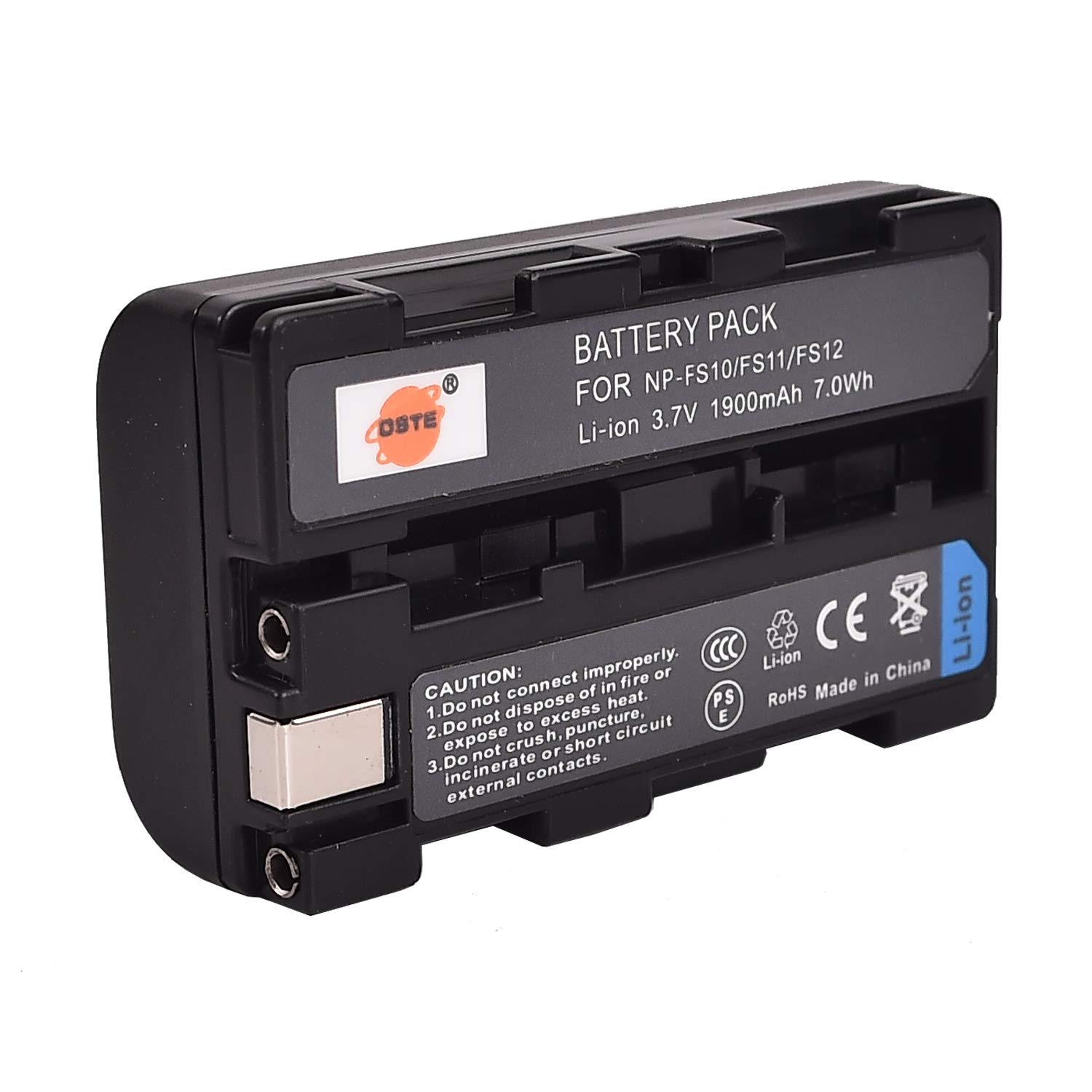 DSTE (2-Pack) Li-Ionen Batterie kompatibel mit Sony NP-FS11 NP-FS10 NP-FS12 DCR-PC1 DCR-PC2 DCR-PC3 DCR-PC4 DCR-PC5 DCR-TRV1VE DSC- F505 DSC-F55 DSC-P1 DSC-P20 DSC-P30 DSC-P50 Kamera