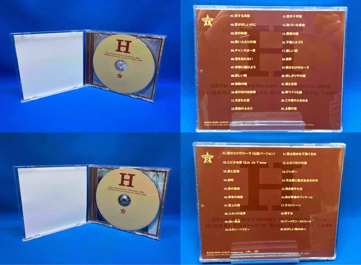 Amazon.co.jp: 西城秀樹 CD 35th Anniversary Memorial Box HIDEKI 