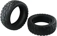 Pneu off-road sem câmara de 10 x 2,75 a 6,5 para scooter elétrica, pneu de scooter de 25 cm x 2,70 x 6,5, substituição de pneu sem câmara de borracha à prova de desgaste para aplicações off-road (2