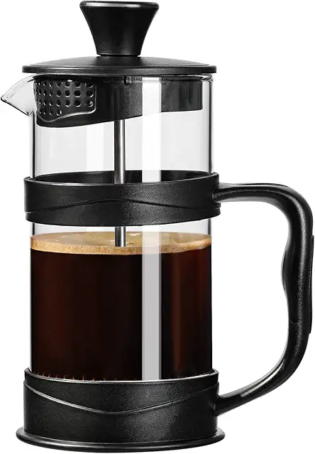 PARACITY French Press Coffee/Tea Maker, Camping Mini Coffee/Tea...