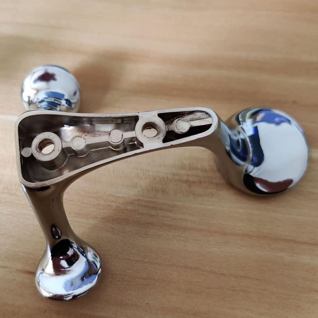 Ganchos para abrigos, Ganchos para perchas, Gancho de pared de metal resistente for mochilas de niños, ganchos negros de doble punta, gancho for abrigos de interior for colgar toallas de baño, llaves,