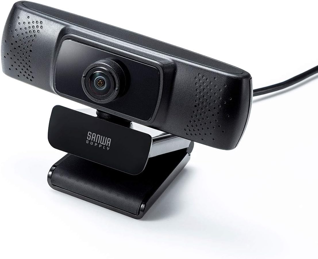 sanwasapurai Meeting For waidorenzukamera 150 ° Super Wide Angle Built-in Mic for Skype, CMS – v43bk