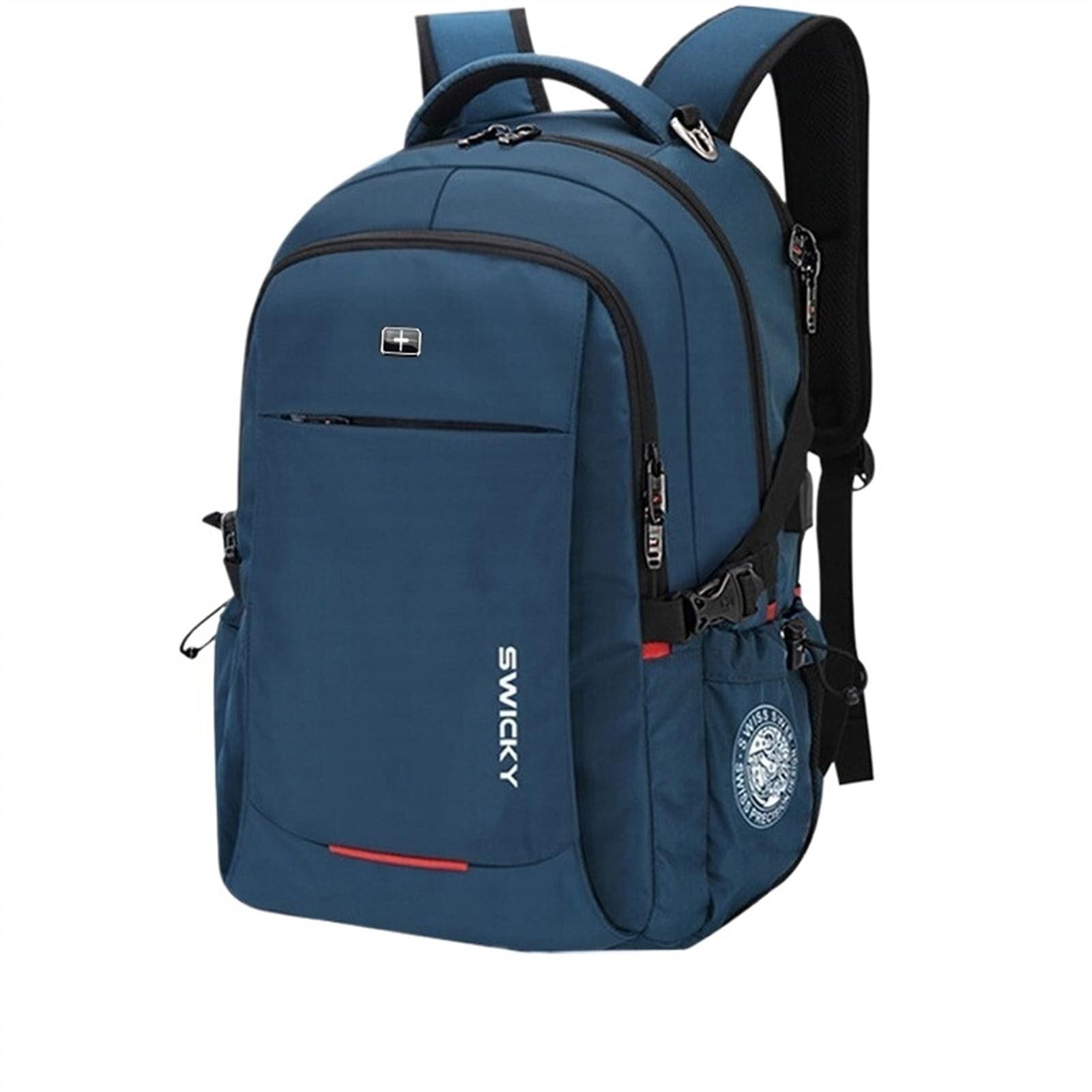 Sac d'école haut de gamme Swicky en tissu Oxford résistant