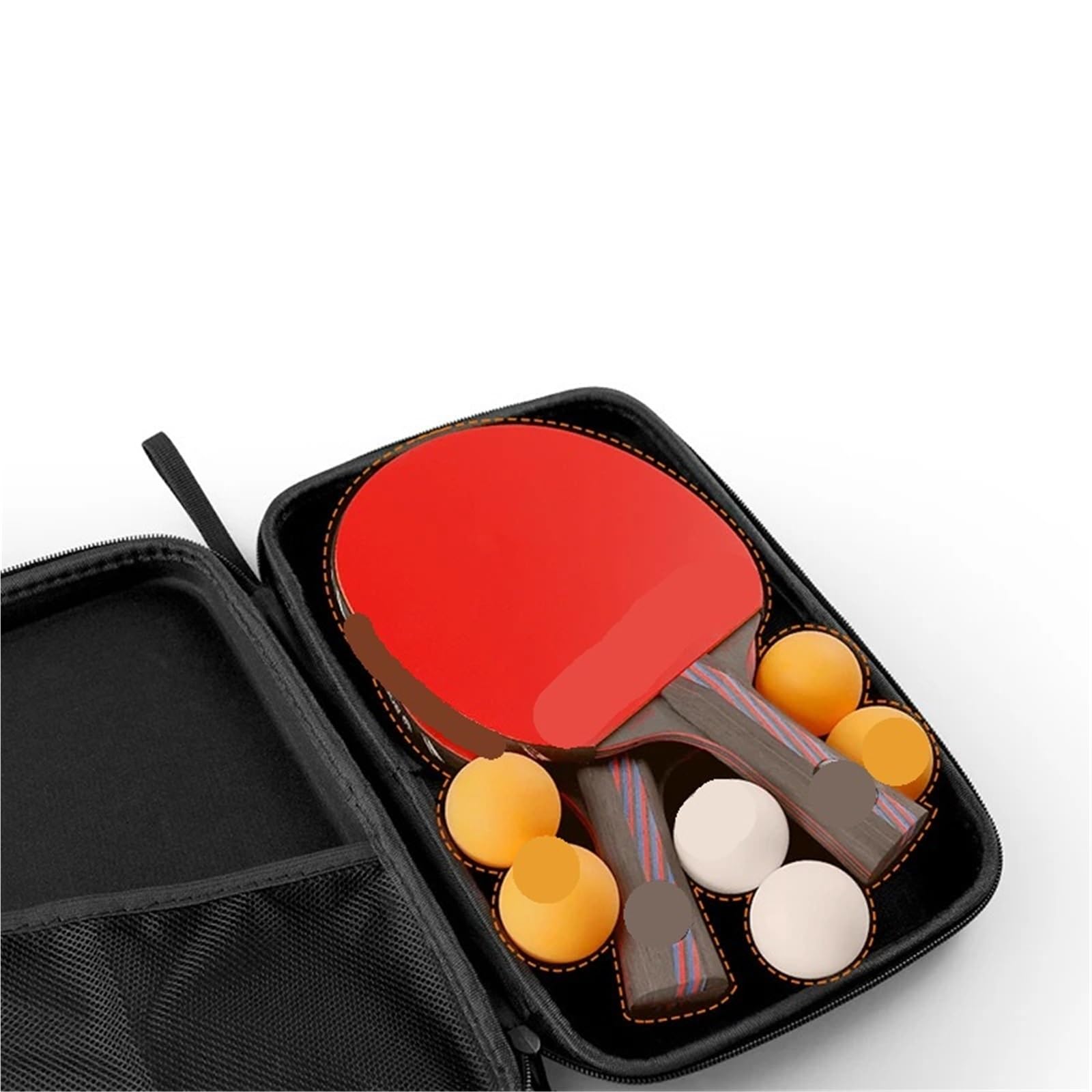 Custodia for mazza da ping pong Borsa in EVA for paddle Custodia da ping pong Tasca con cerniera Confezione 290x195x50mm Borse for racchette Coperture impermeabili Per Ping Pong