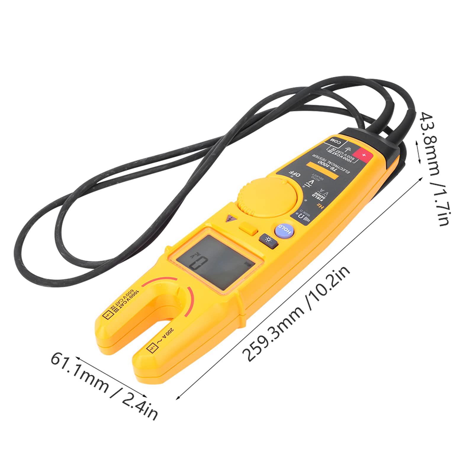 Amazon.co.jp: T6-1000クランプフィールドセンス電気テスターデジタル 