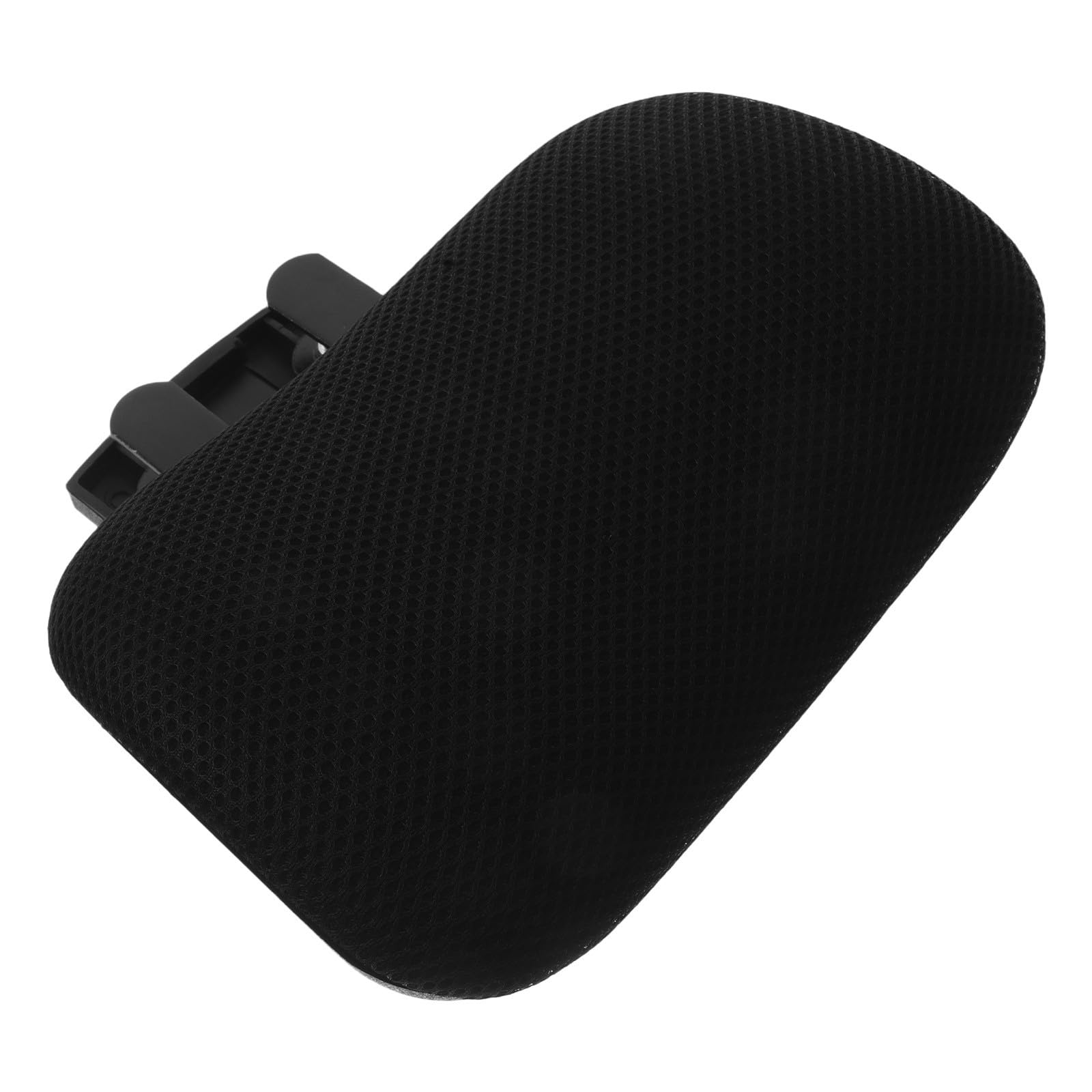 Appui-tête réglable pour chaise de bureau accessoire noir en plastique et tissu