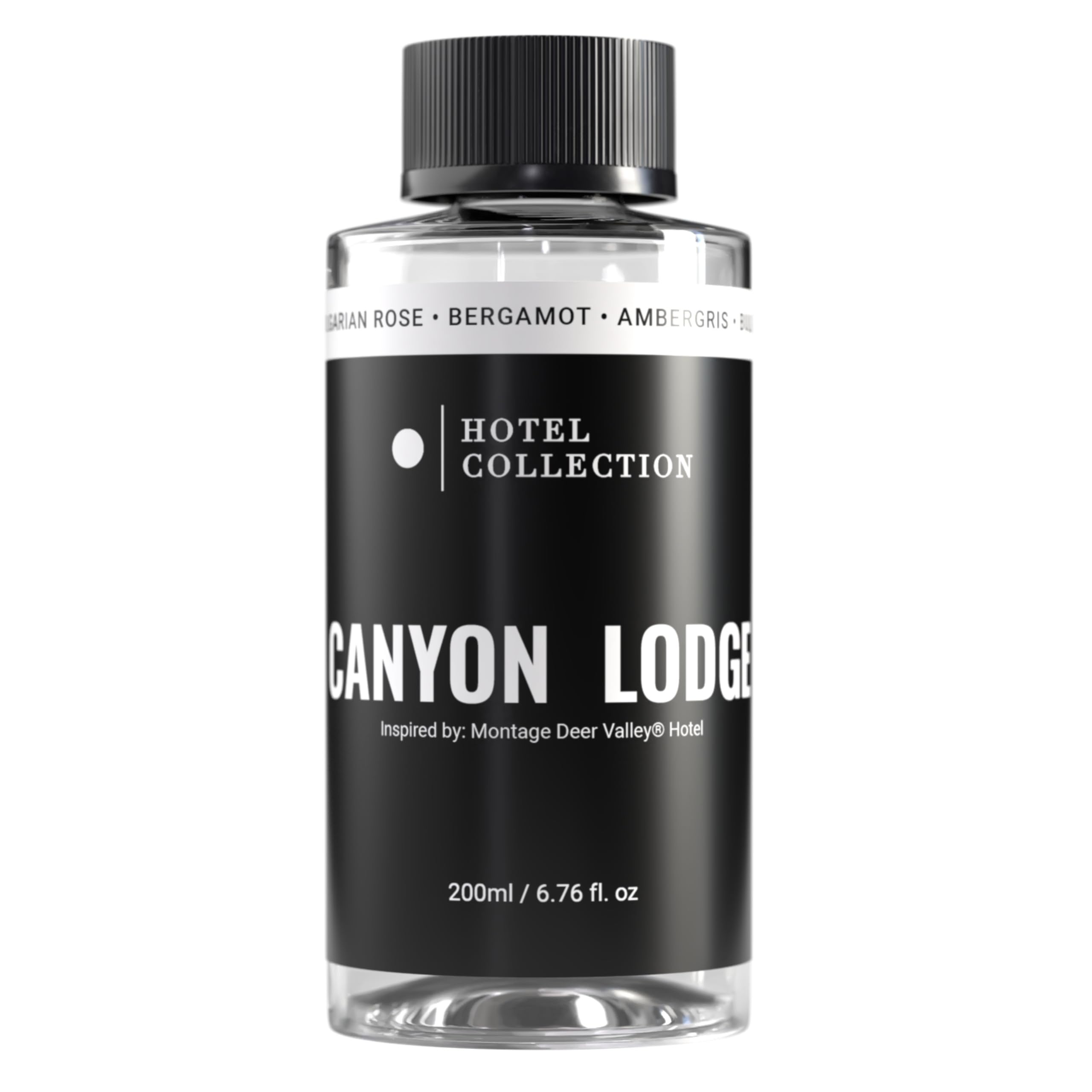 Hotel Collection Diffuser Oil-Canyon Lodge-Aromatherapy Essential Fragrance Oil-Luxury Hotel Inspired-Bulgarian Rose, Bergamot & Ambergris-200ML 6.7 Fl oz
