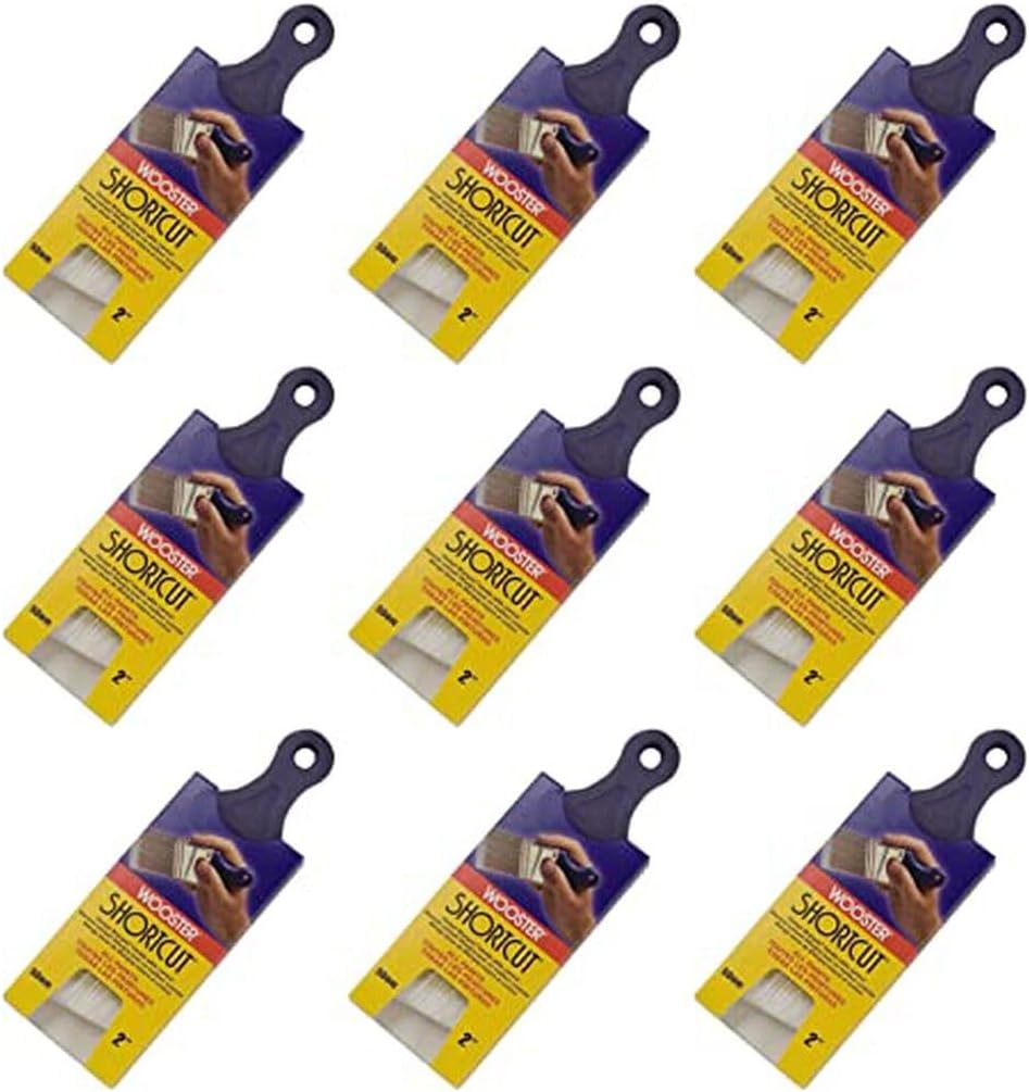 Brush Q3211 2 inch Shortcut Angle Sash Paintbrush, Pack of 12