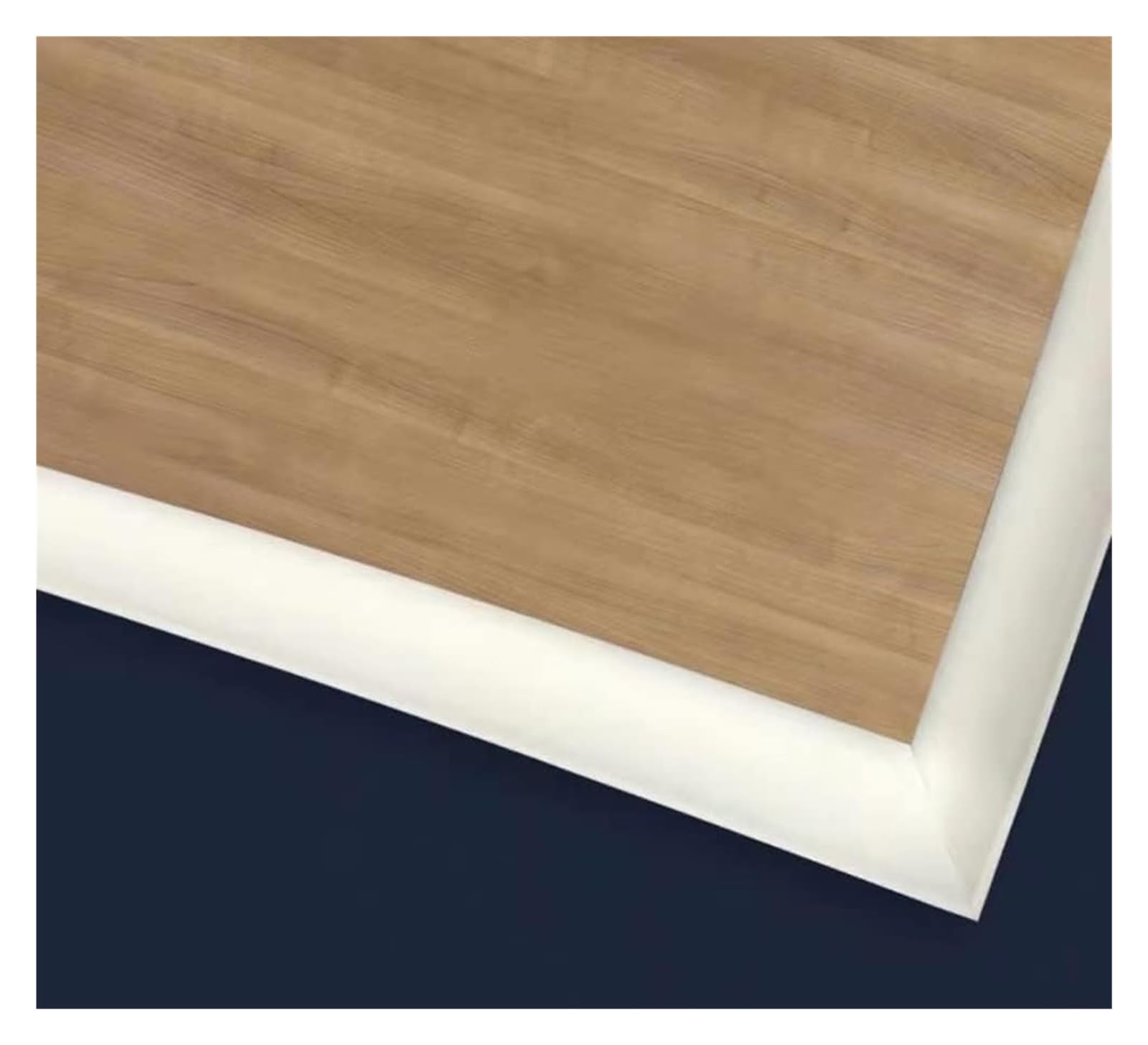 Piezas de ducha Tira impermeabilizante, tira de retención de fregadero for encimera, tira de sellado de ducha autoadhesiva impermeable, de retención de presa de agua de umbral(White,3m/118 inch)