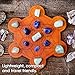 Curawood Crystal Grid Board - Metatron's Cube Sacred Geometry - Amplify the Power of Your Crystals - 10 inches Diameter Wooden Crystal Grid Plate - Witchcraft, Wiccan Altar, Ritual, Sacred Space Decor