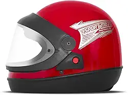 CAPACETE FECHADO PRO TORK SPORT MOTO LIGHT VERMELHO TAM. 58