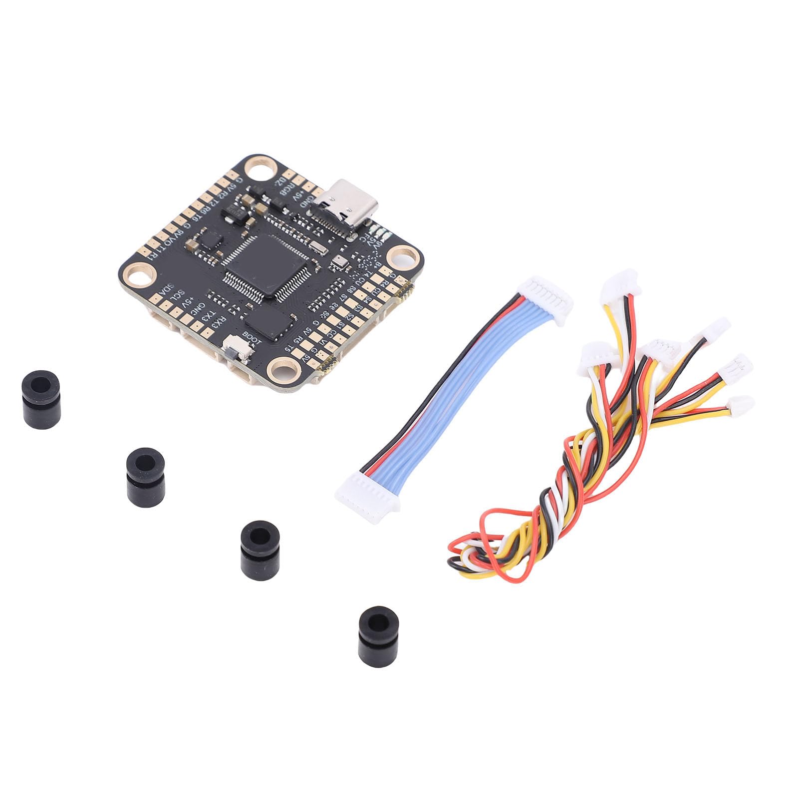 Tbest Drohnenflugcontroller, Kompatible 80A Bürstenlose ESC -Flugcontroller für 13 15 -Zoll -FPV -Drohnen