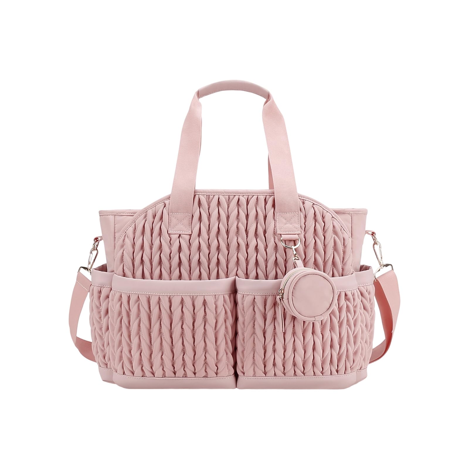 Bolsa Aislante Ready, Impermeable, con Acabado Acolchado, Compartimentos de Almacenamiento para pañales y biberones, Bolsa para mamá
