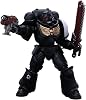 HiPlay Joytoy Warhammer 40000 118 Space Marines Black Templars Outriders Brother Valtus Action Figure Pre-Order Deposit