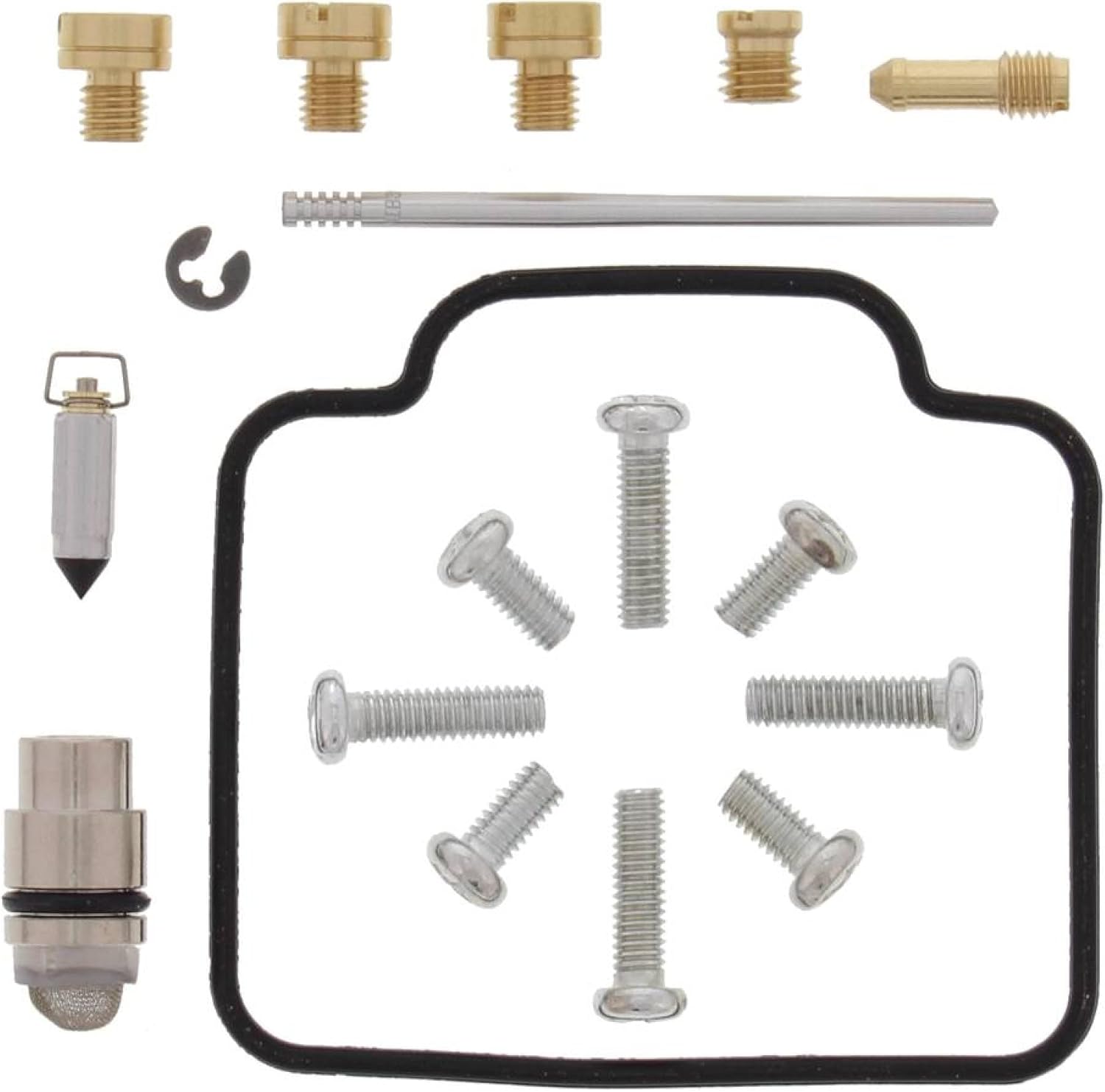 All Balls Racing 26-1024 Carburetor Kit, Complete Compatible with/Replacement For Polaris Hawkeye 400 HO 2x4 2011-2014, Ranger 4x4 400 2010-2014, Sportsman 400 HO 4x4 2008-2014, Sportsman 450 2006-07