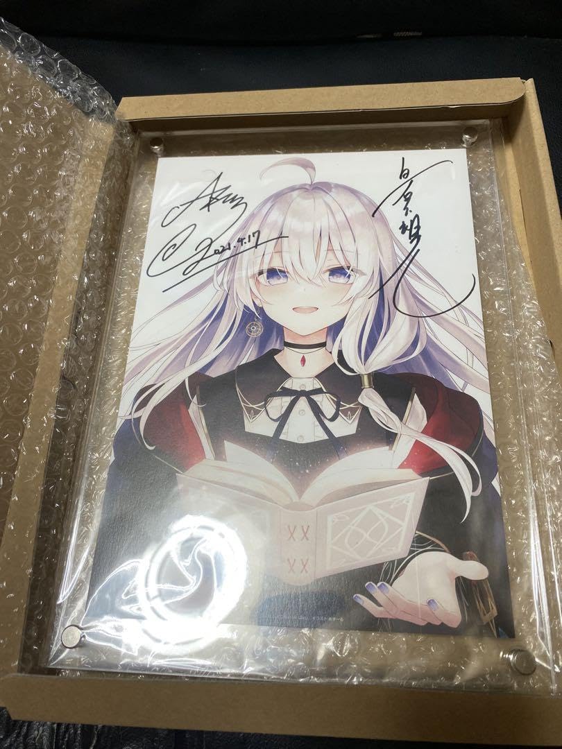 Amazon.co.jp: 魔女の旅々 サイン会開催記念アクリル額縁入り複製原画
