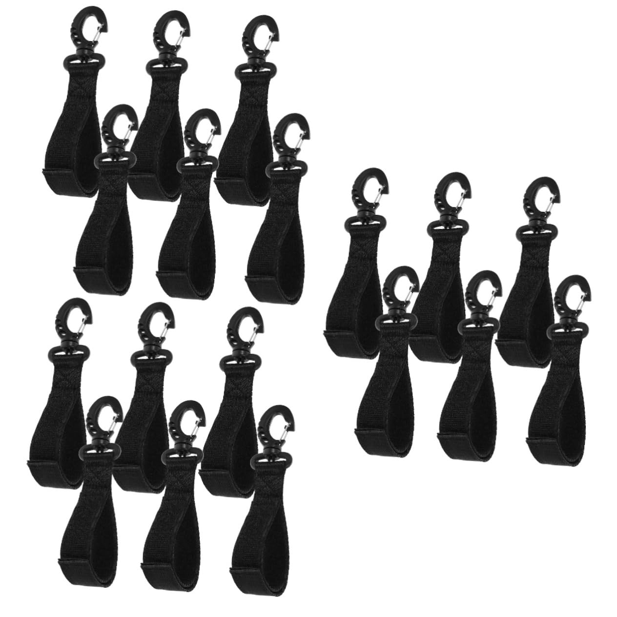 UKCOCO Support Triangulaire pour Cordon pour Voilier pour Ligne D'Amarrage Amortisseurs Support pour Canne À Pêche Élastique Siège pour Planches Bateaux Noir