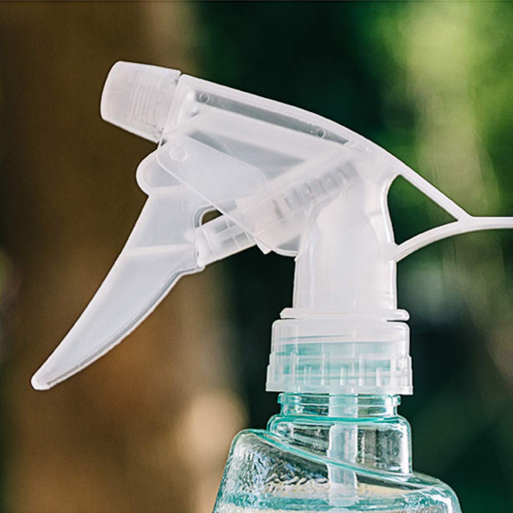 Pulvérisateur à Pression 600 Ml - Buse Réglable Jet/brouillard - Pour Plantes, Nettoyage, Coiffure - Vert Ou Orange - 9
