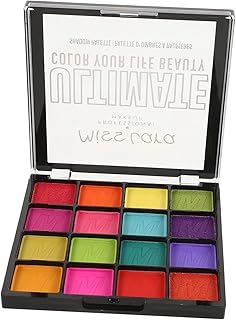 Paleta de sombras de ojos de color mate y bri...