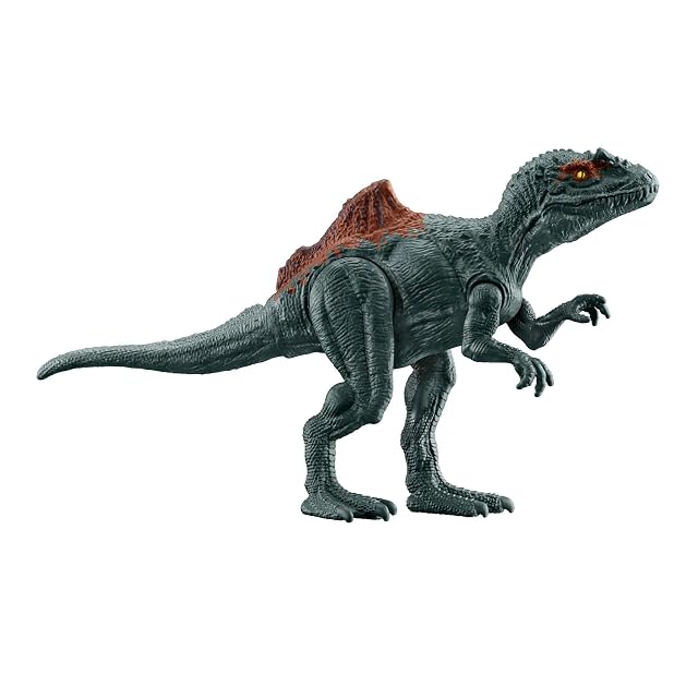 Foto 5 de 6 de Jurassic World Dinosaurio de Juguete Concavenator Figura de 12" con diseño y decoración realistas para niños…