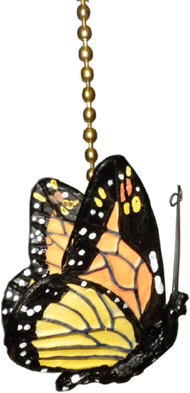 monarch Butterfly Ceiling Fan Pull Chain Ornament Decor