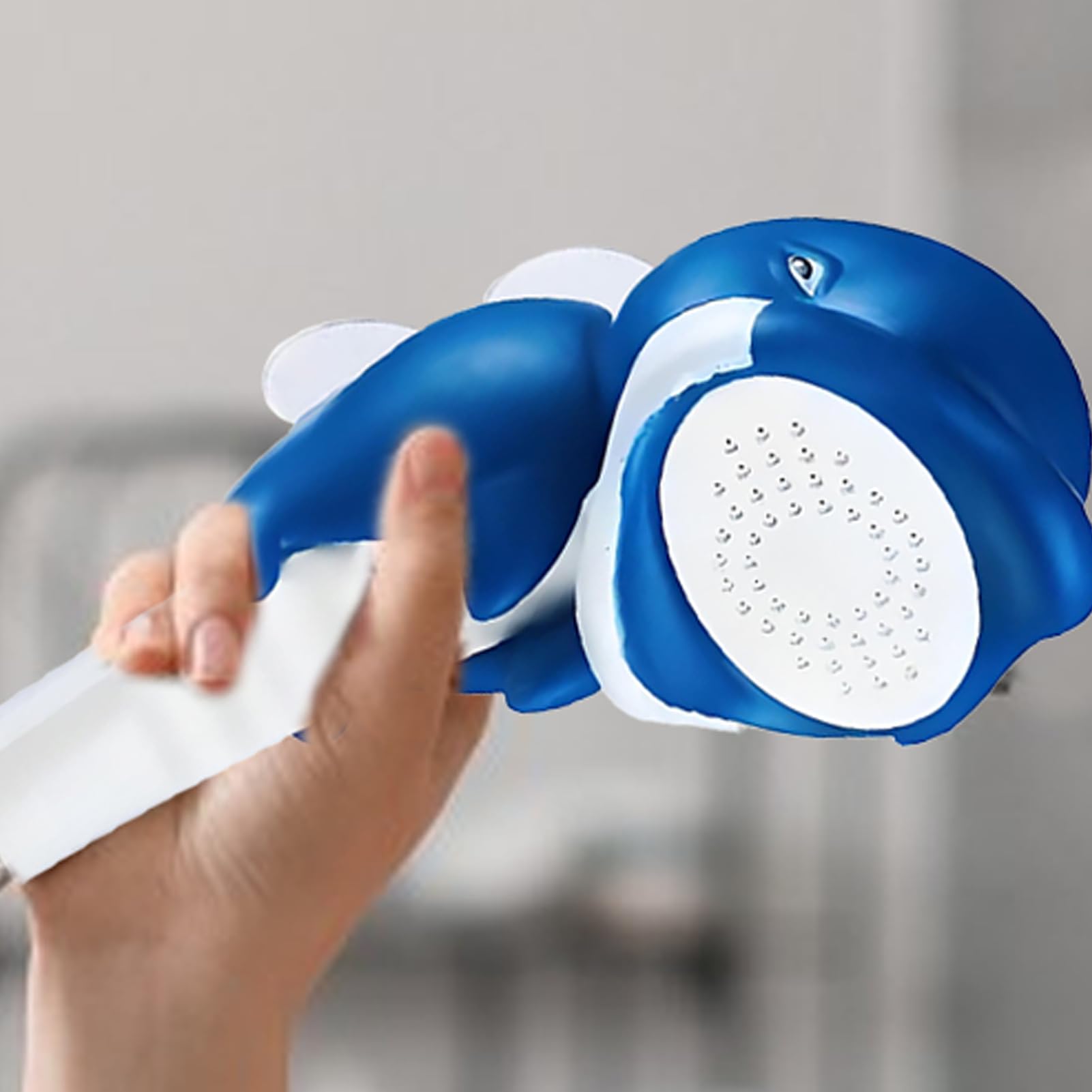 Soffione Doccia Per Bambini, Soffione Doccia A Di Delfino In Stile Cartone Animato, Soffione Doccia Portatile A Ventosa, Soffione Doccia Con Supporto, Tubo E Valvola Di Deviazione