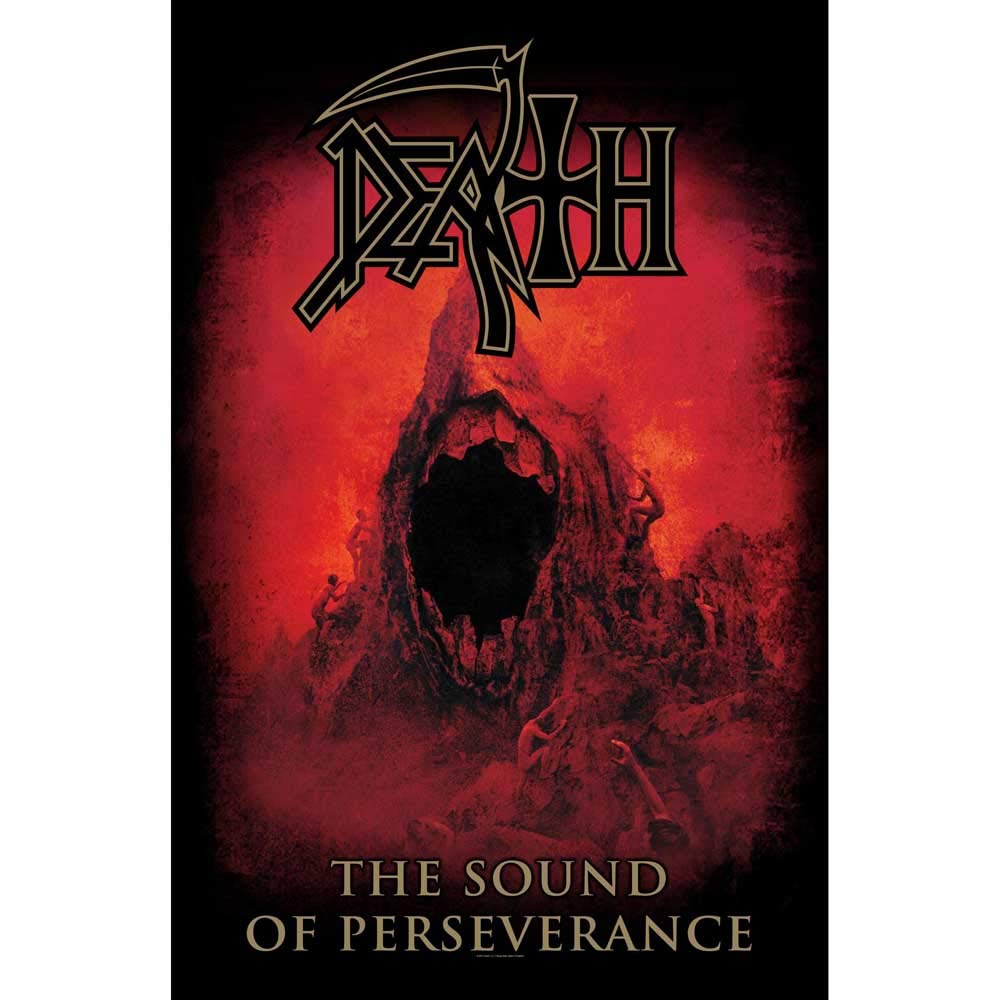 Rockoff Black Sound Of Perseverance Textil Poster [Zubehör] Death