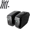 Motorcycle Universal Saddle Bags Side Boxs Luggage Tank Hard Case for Kawasaki for Vulcan 900 800 500 Klr650 W Taillight