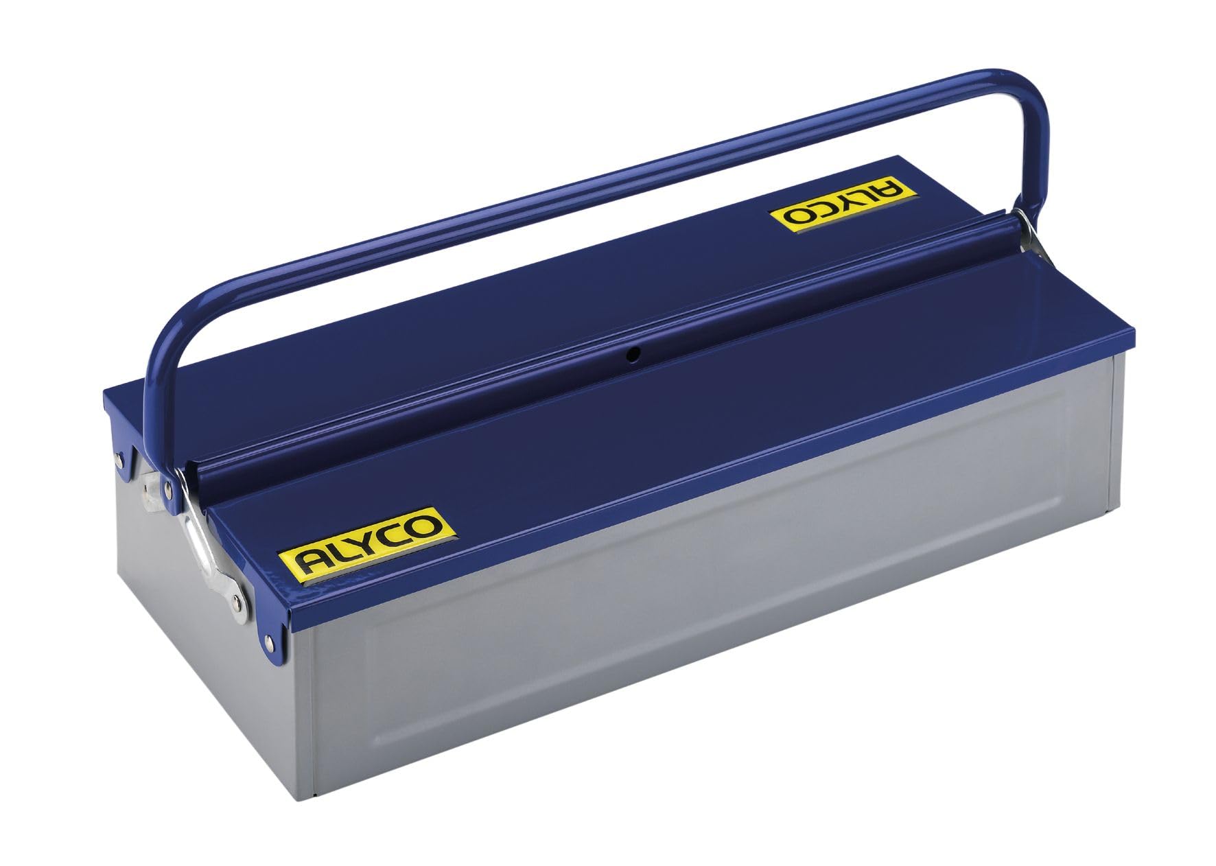 Alyco 192733 - Caja de herramientas metalica de 1 bandeja 460 x 210 x 110 mm