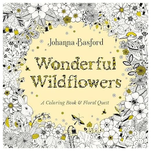 Wonderful Wildflowers: A Coloring Book and Floral Quest