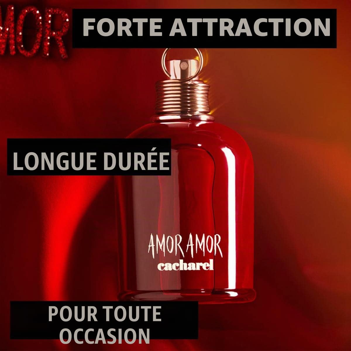 Cacharel - Lot de 2 - Amor Amor - Eau de Toilette - 100ml + Amor Amor Eau de Toilette - 30ml