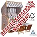 Produktbild Vries de BEREITS MONTIERT ! STRANDKORB Devries Pure GREENLINE 170 XL Dessin 699, FSC-Zertifiziert