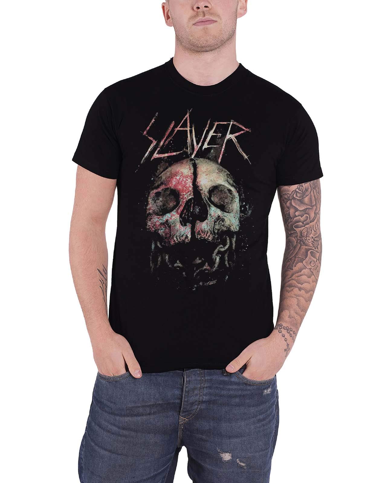 T-Shirt # Xl Unisex Black # Cleaved Skull