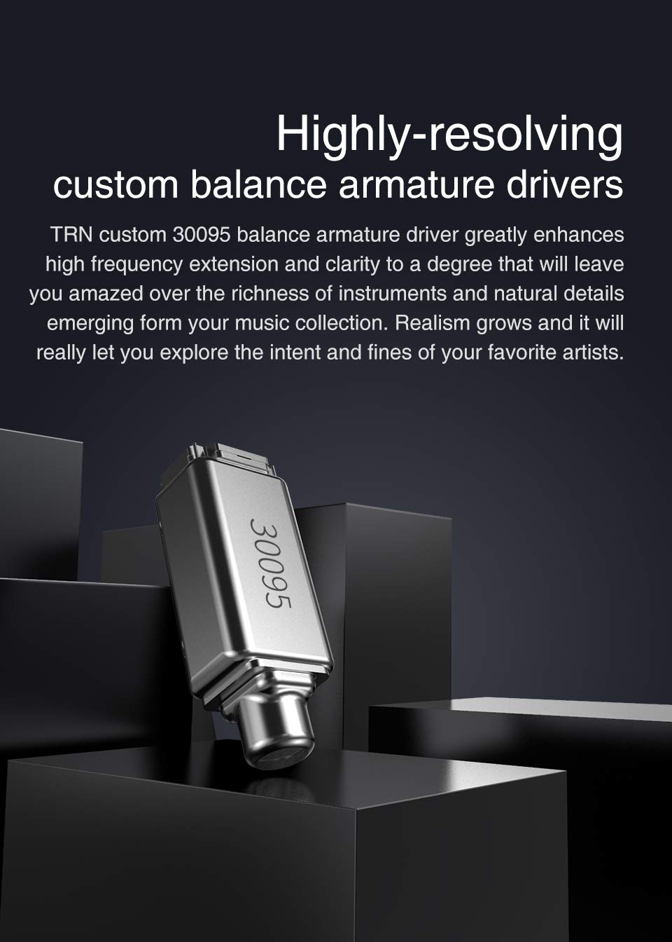 KZ ZST X inEar Monitors, Upgraded Dynamic Hybrid Dual Driver ZSTX