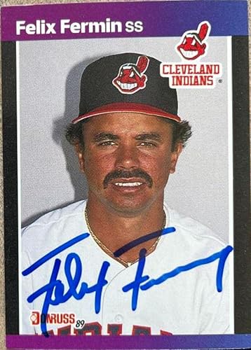 Felix Fermin Autographed 1989 Donruss Traded #T-33