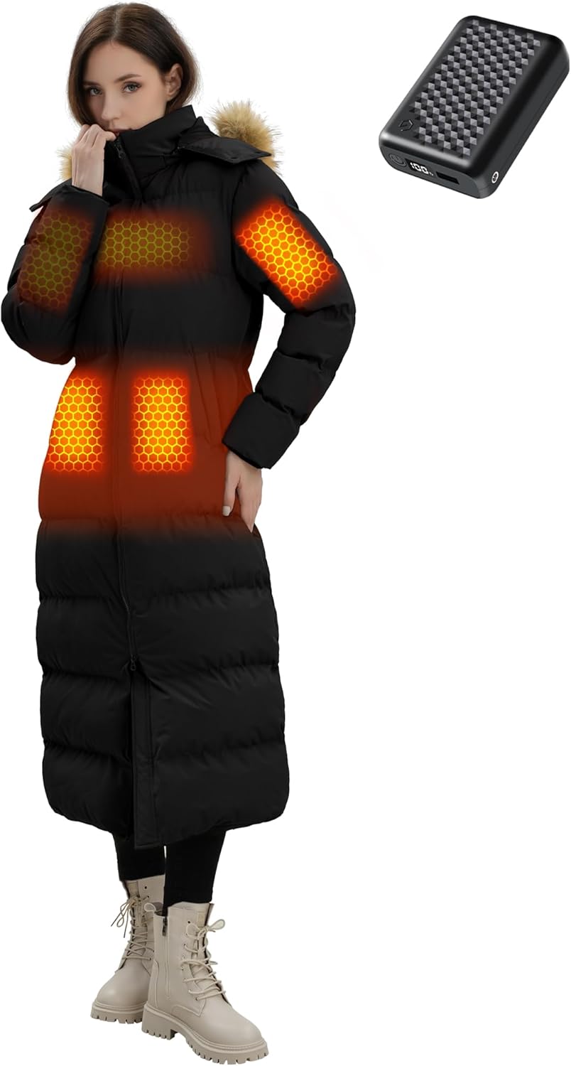 Wulcea Graphene Heated Jacket – 12V 18400mAh