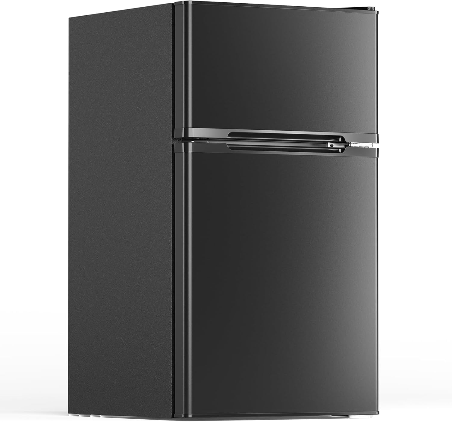 Aootek 3.2 Cu.ft Two Door Mini Fridge 3.2 cu ft Compact Freezer