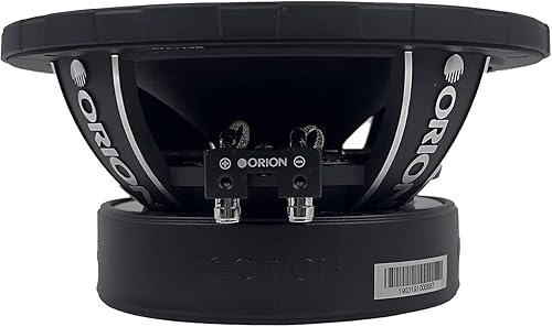 Miniatura 3 de ORION XTR XTX858 - Altavoces tipo bala de alta eficiencia de 8 pulgadas de rango medio, 1600 W de potencia máxima, 400 W RMS, 8 ohmios, bobina de
