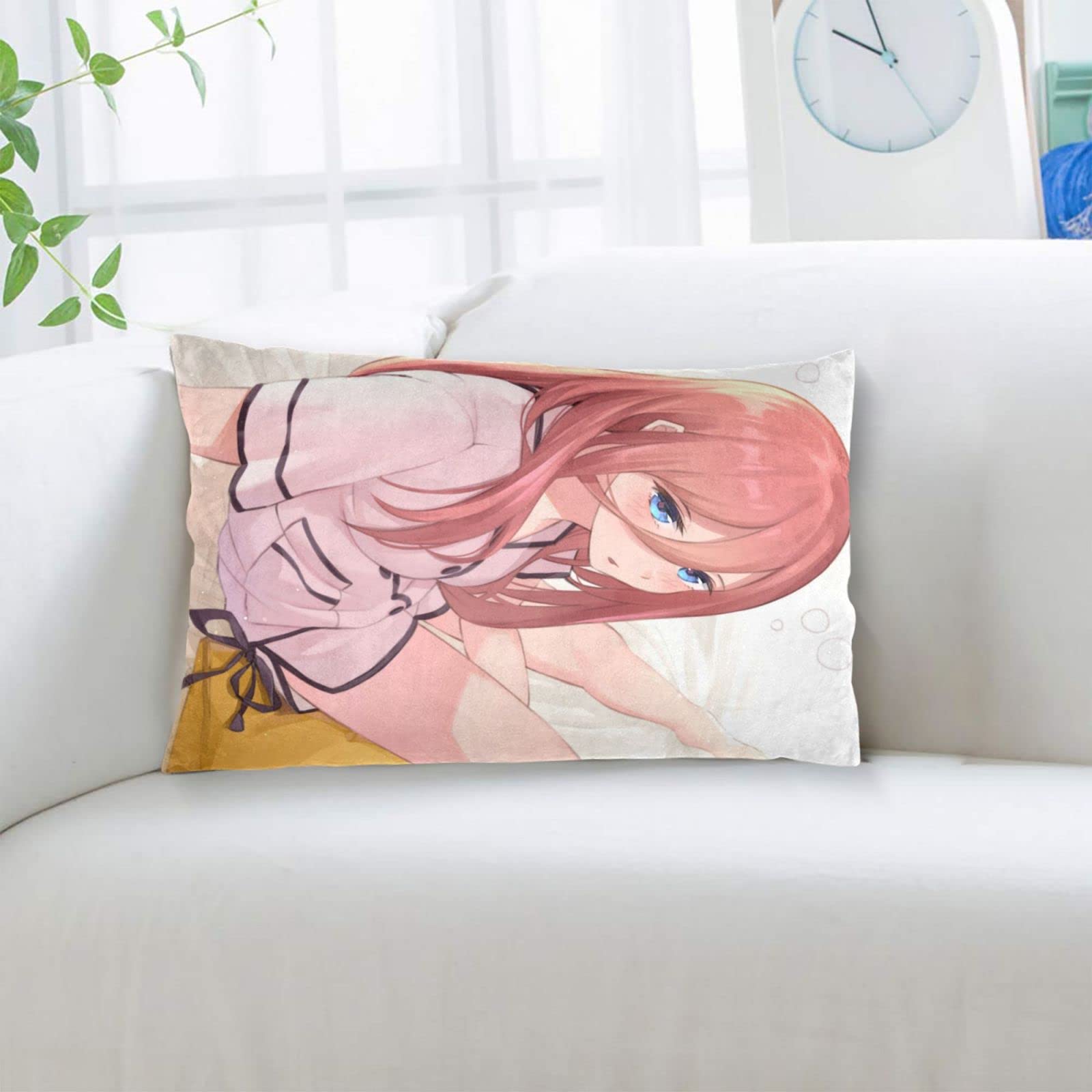 Amazon｜五等分の花嫁 中野三玖 枕カバー 両面多種類ファスナー抱き枕